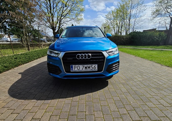 Audi Q3 cena 79950 przebieg: 125167, rok produkcji 2015 z Poznań małe 497